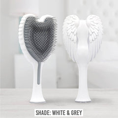 Tangle Angel Hairbrush in shade White and Grey