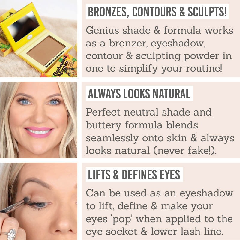 Benefits of theBalm Cosmetics Bahama Mama Bronzer 