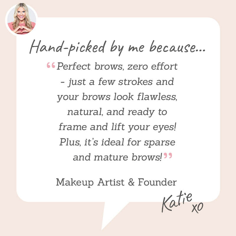 VANI-T Sculpt & Define Brow Pencil - Hand-picked by Katie to give sparse & mature brows a lift & to easily perfect natural-looking brows in a few strokes!