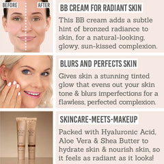 Vita Liberata Beauty Blur Luminous BB/CC Cream key benefits - BB cream for radiant skin, blurs & perfects skin, skincare-meets-makeup