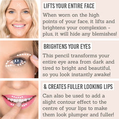 Benefits of  3 Custom Color Lifting and Clarifying Pencil