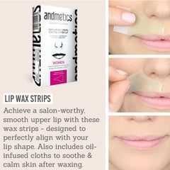Benefits of Andmetics Lip Wax Strips
