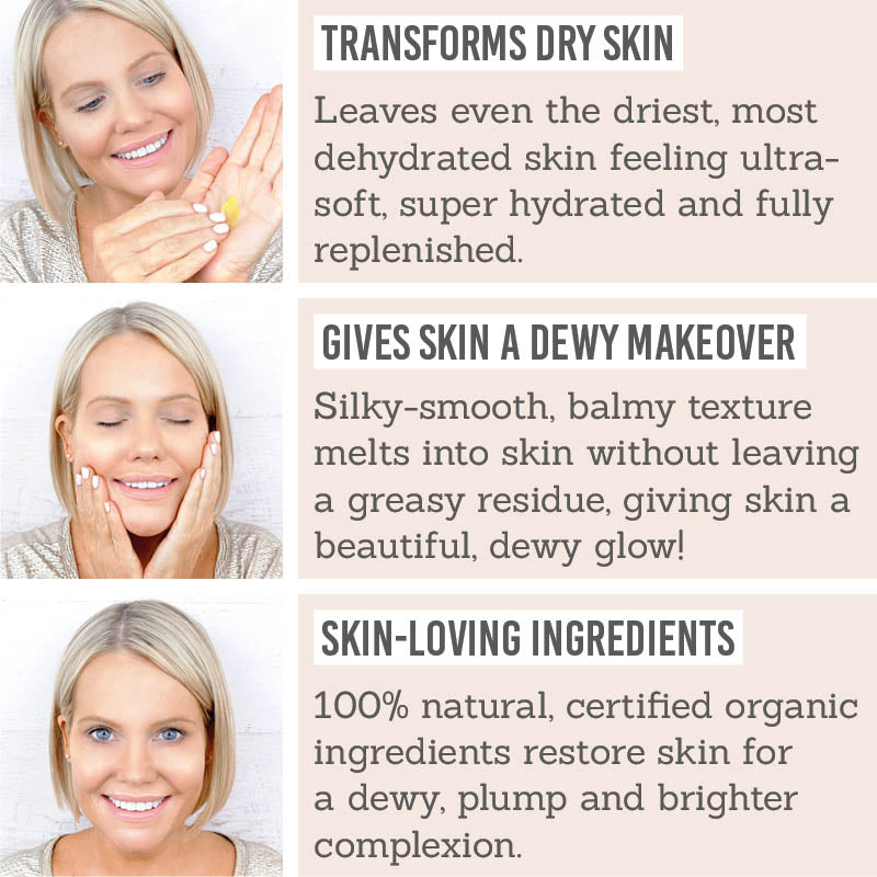 Awake Organics Divine Skin Moisture Balm | Dewy & Glowy Skin – Beauty ...