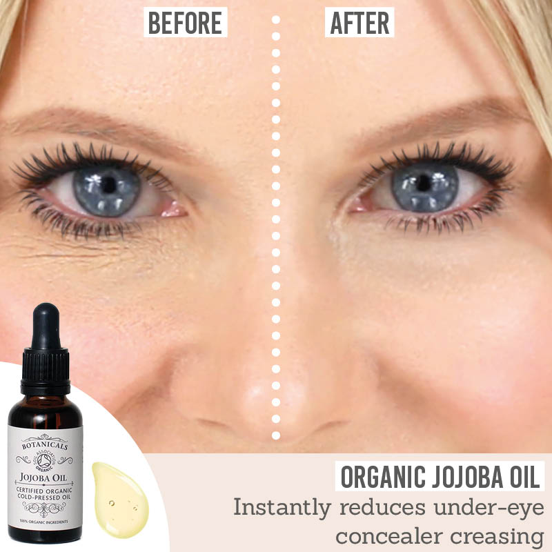 Botanicals Organic Jojoba Oil before and after results