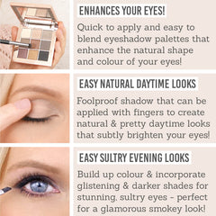 Benefits of delilah Colour Intense Eyeshadow Palettes