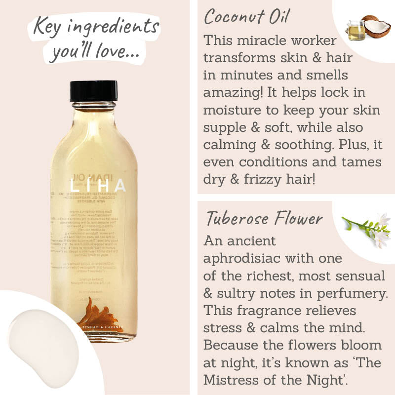 Liha Idan Oil key ingredients