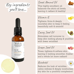 Naya Everyday Face Oil ingredients