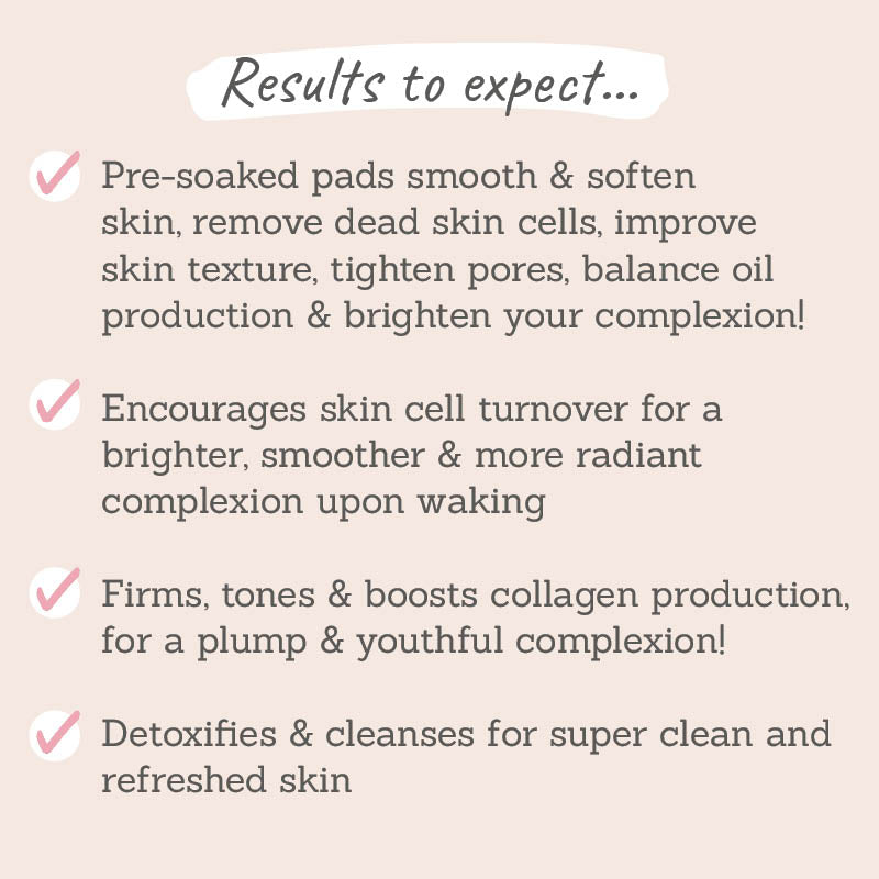Radical Skincare Age Defying Exfoliating Pads results