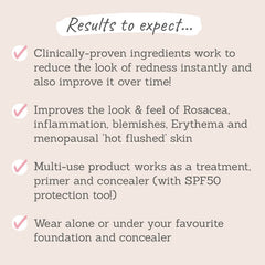 Rosalique 3 in 1 Anti Redness Miracle Formula results