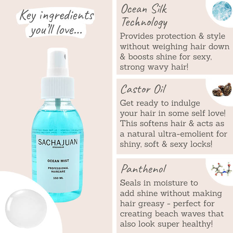 Sachajuan Hair Surf Spray ingredients