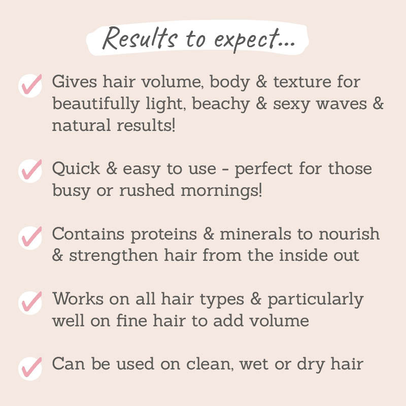 Sachajuan Hair Surf Spray results