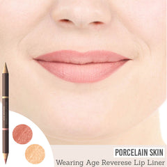 Studio 10 Age Reverse Lip Liner on porcelain skin
