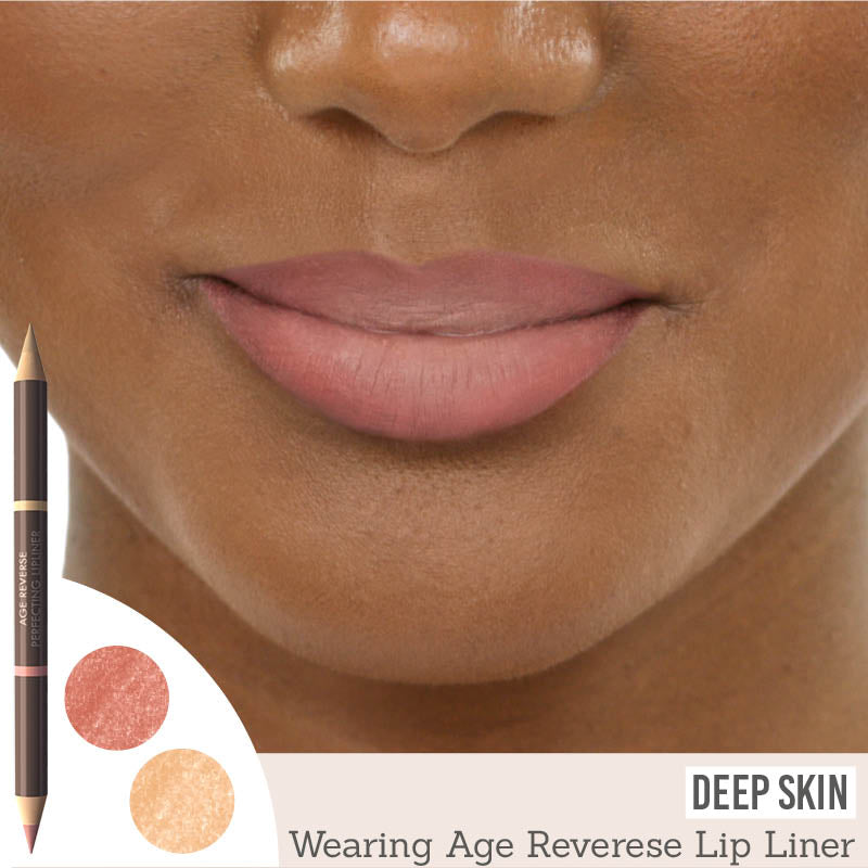 Studio 10 Age Reverse Lip Liner on deep skin